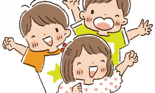 子供たちのイラスト