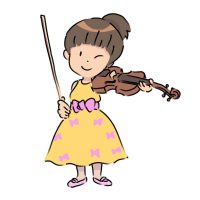子供のバイオリン