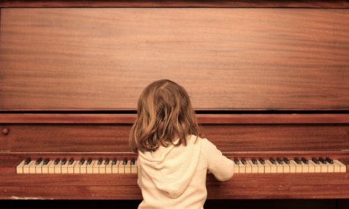 子供とピアノ